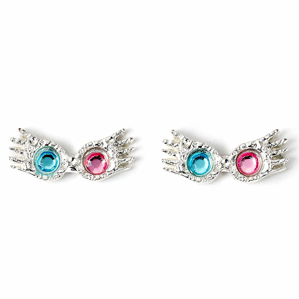(image for) Harry Potter Silver Plated Luna Spectrespecs Stud Earrings