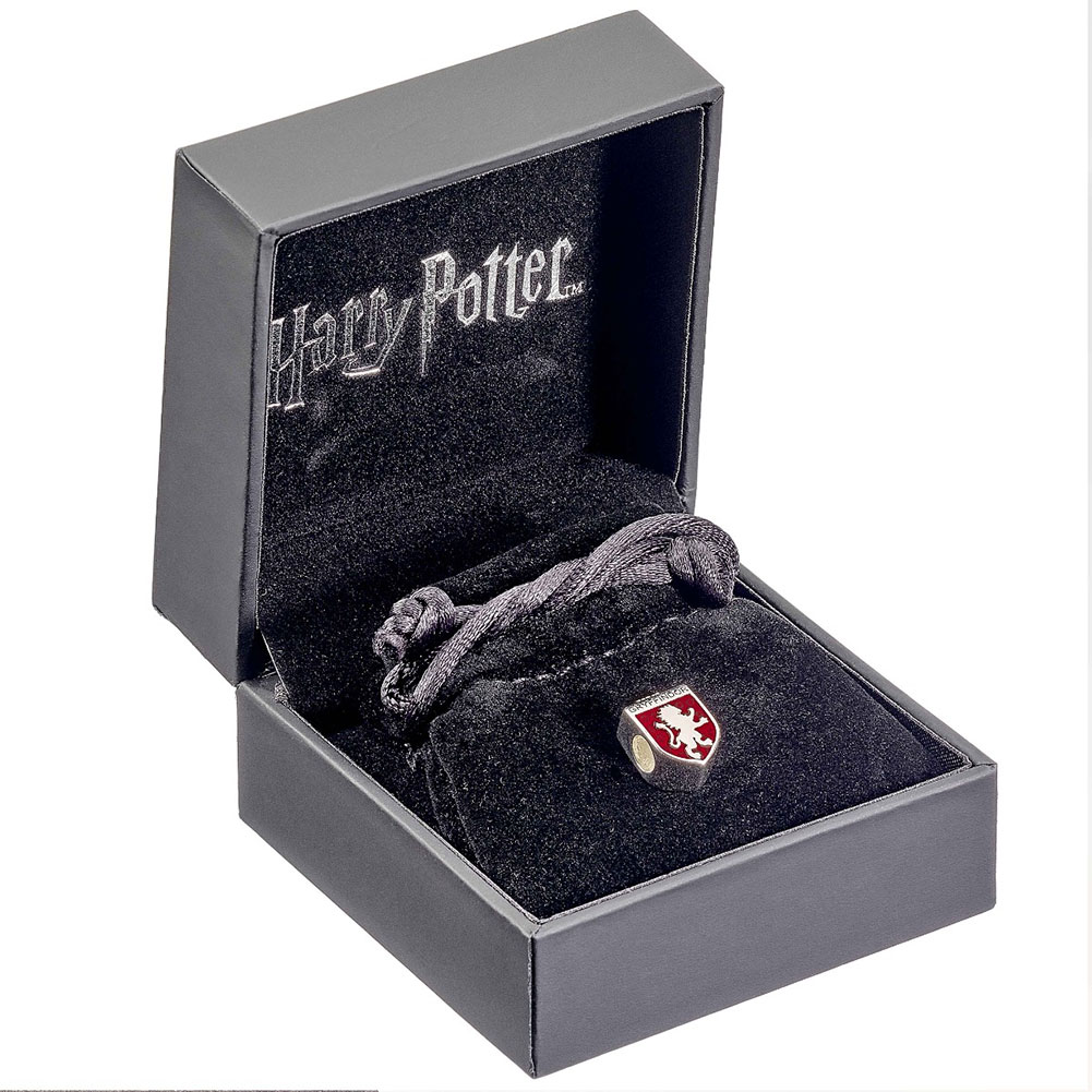 (image for) Harry Potter Sterling Silver Gryffindor Spacer Bead