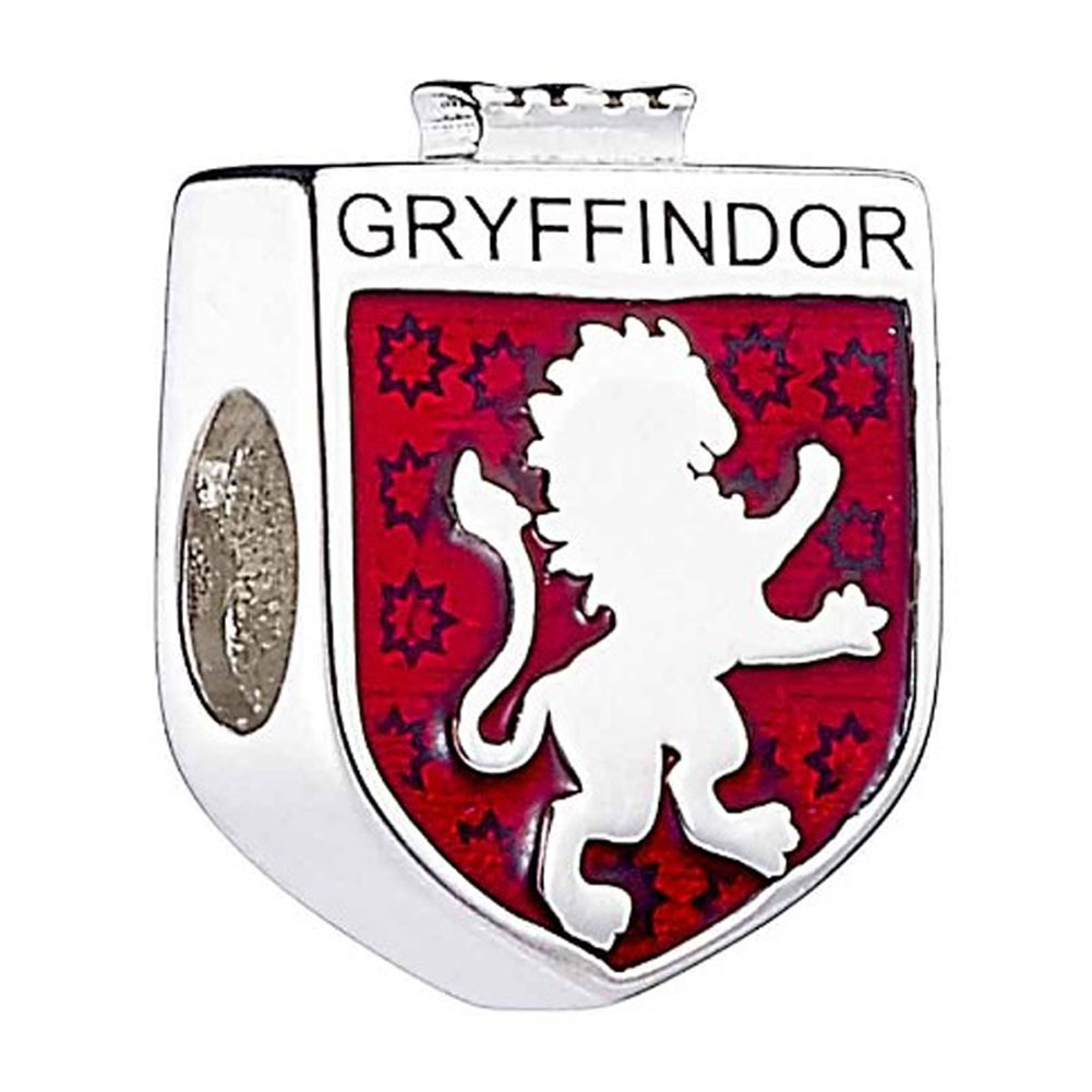 (image for) Harry Potter Sterling Silver Gryffindor Spacer Bead