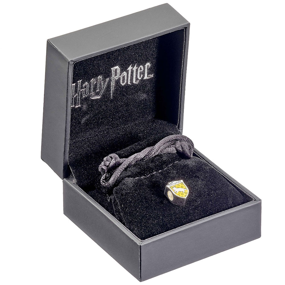 (image for) Harry Potter Sterling Silver Hufflepuff Spacer Bead