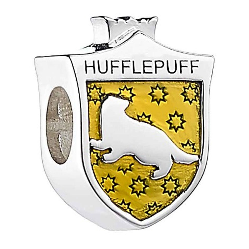 (image for) Harry Potter Sterling Silver Hufflepuff Spacer Bead