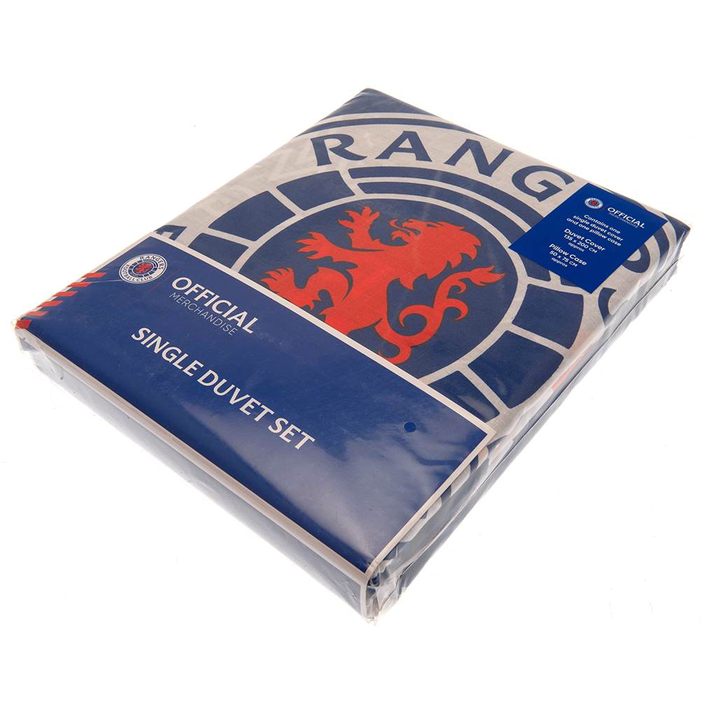(image for) Rangers FC Pulse Single Duvet Set