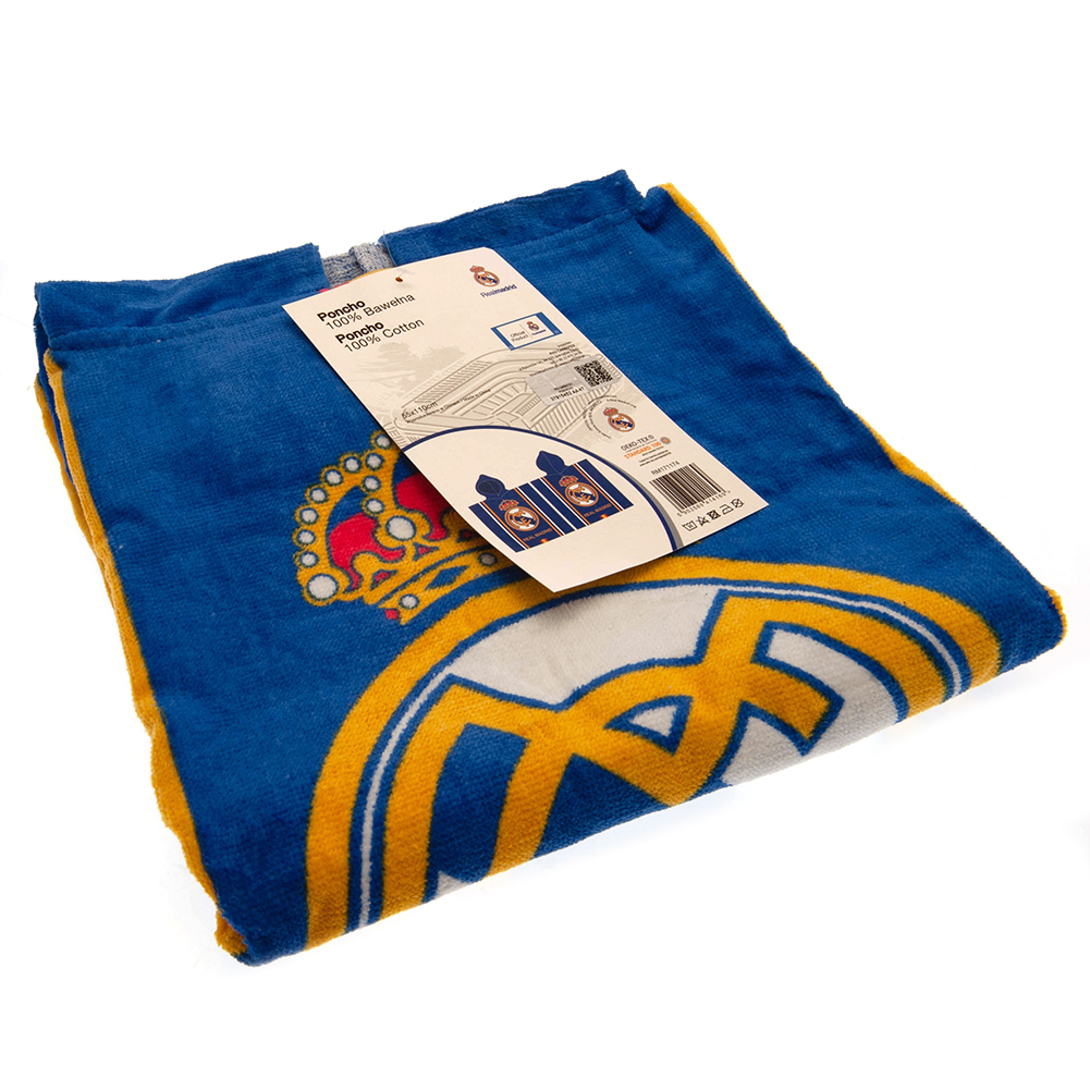 (image for) Real Madrid CF Kids Hooded Poncho