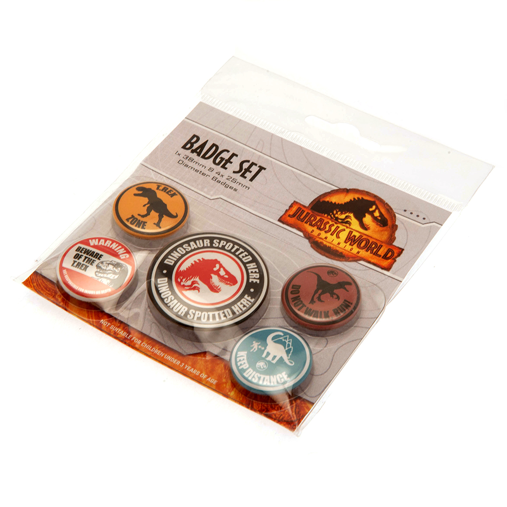 (image for) Jurassic World Button Badge Set