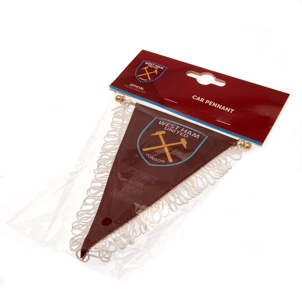 (image for) West Ham United FC Triangular Mini Pennant