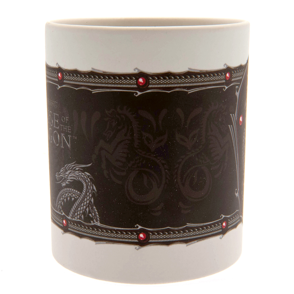 (image for) House Of The Dragon Mug Silver Dragon
