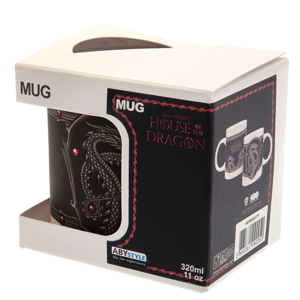 (image for) House Of The Dragon Mug Silver Dragon