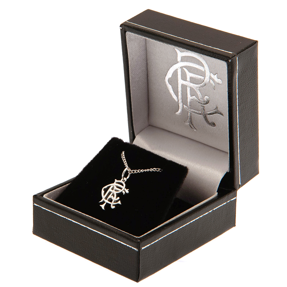(image for) Rangers FC Sterling Silver Pendant & Chain Small