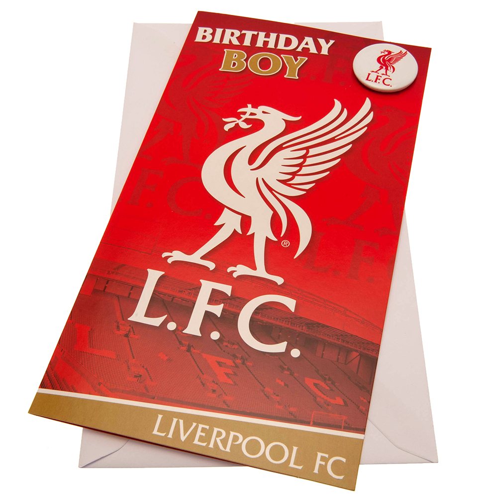 (image for) Liverpool FC Boy Birthday Card