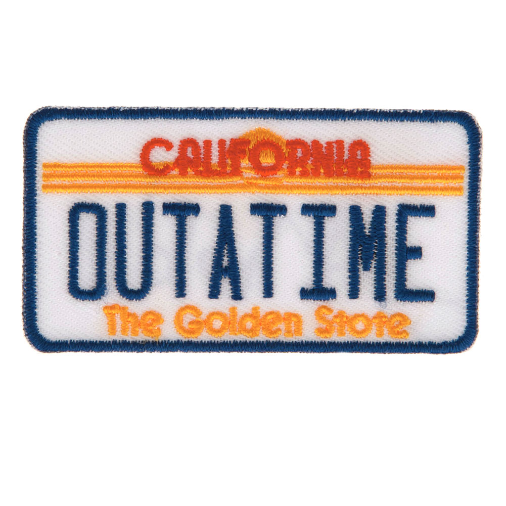 (image for) Back To The Future Iron-On Patch