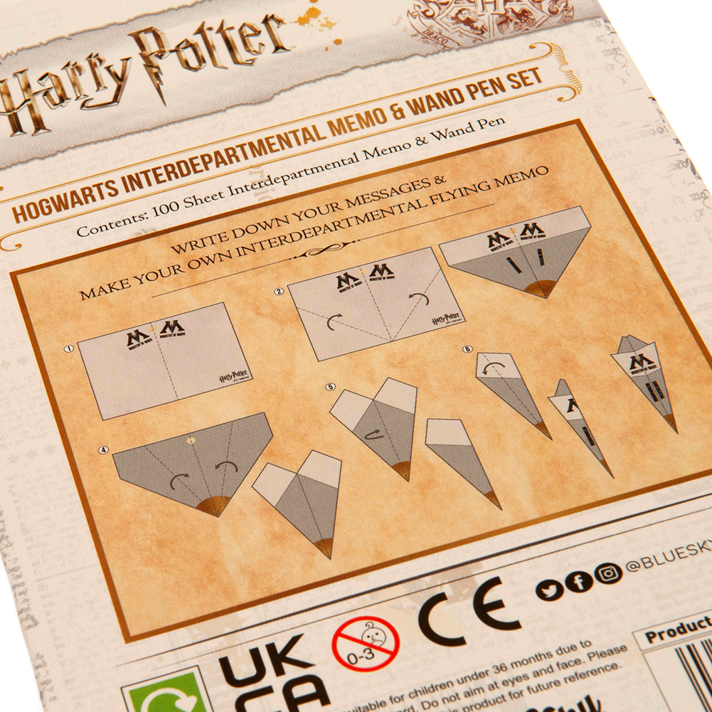 (image for) Harry Potter Memo Pad & Pen Set