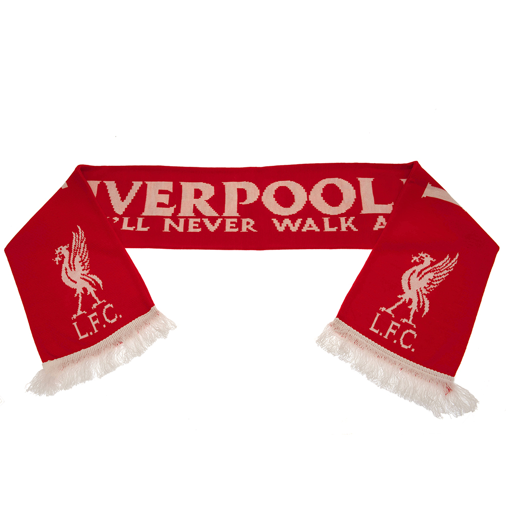 (image for) Liverpool FC White Liverbird Scarf