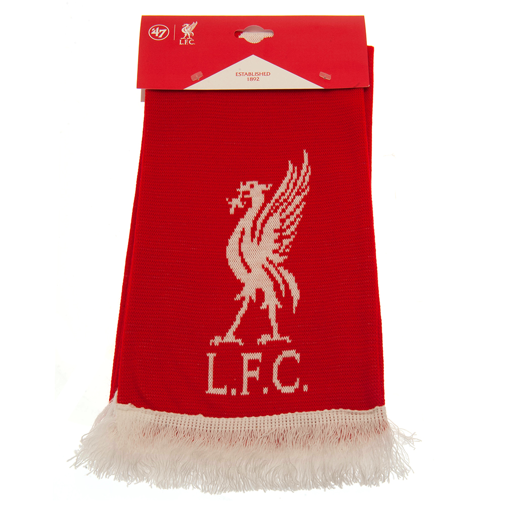 (image for) Liverpool FC White Liverbird Scarf