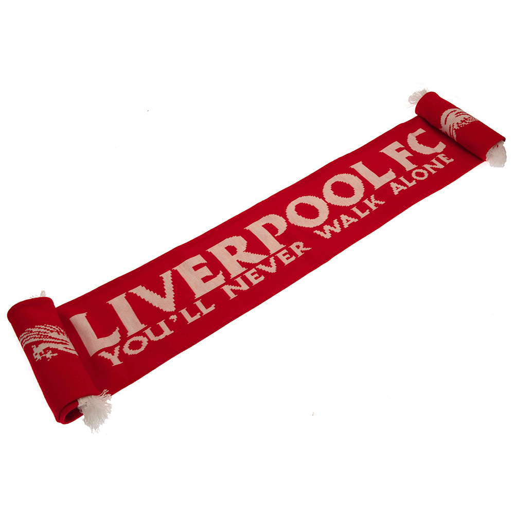 (image for) Liverpool FC White Liverbird Scarf
