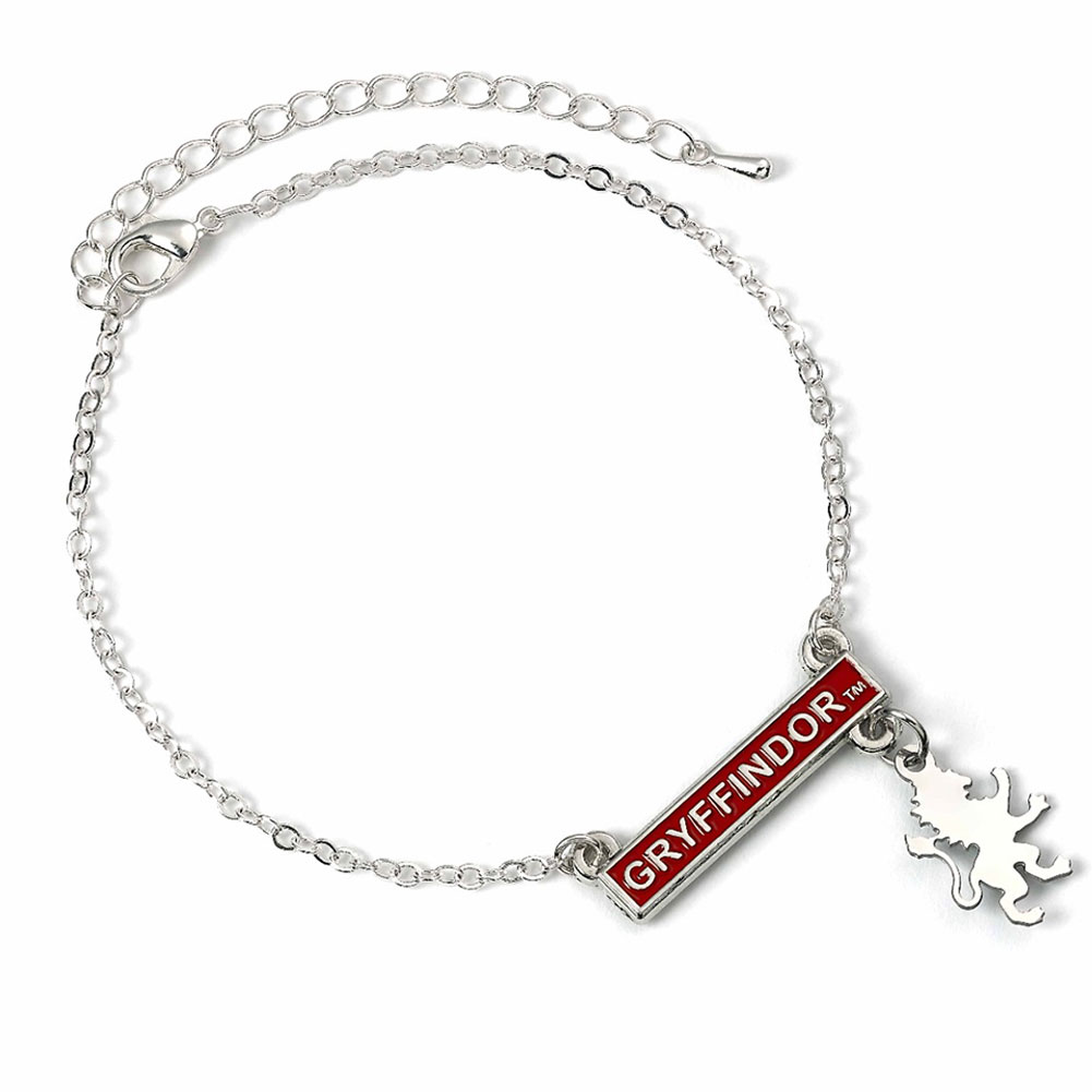 (image for) Harry Potter Silver Plated Gryffindor Bar Bracelet