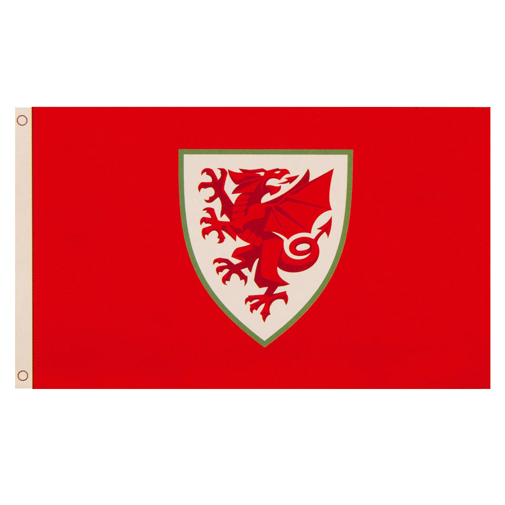 (image for) FA Wales Core Crest Flag