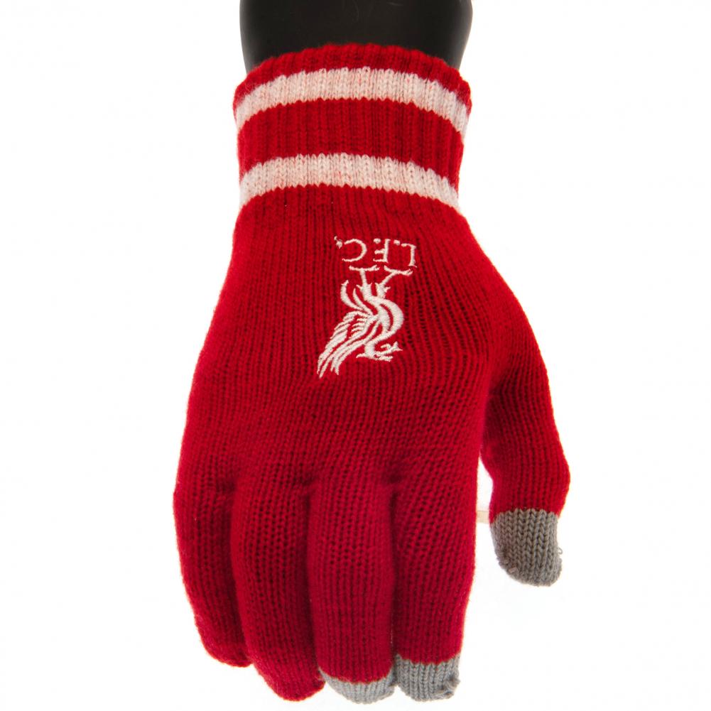 (image for) Liverpool FC Touchscreen Knitted Gloves Youths RD