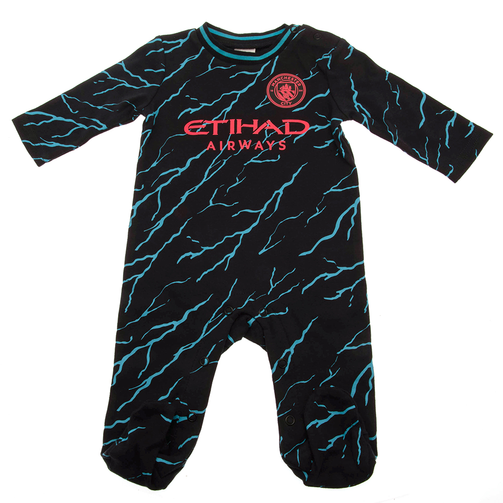 (image for) Manchester City FC Sleepsuit 0/3 mths LT