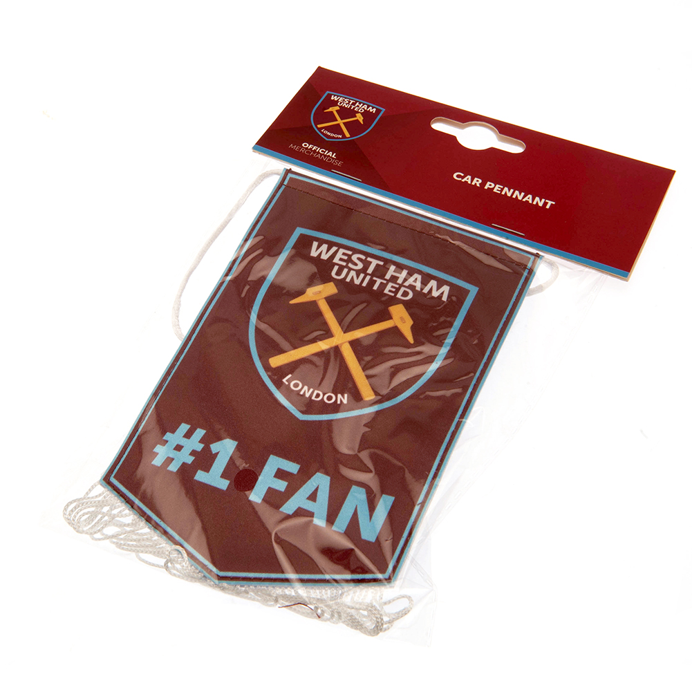 (image for) West Ham United FC No.1 Fan Mini Pennant
