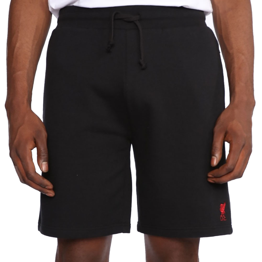 (image for) Liverpool FC Sweat Shorts Mens Black Small
