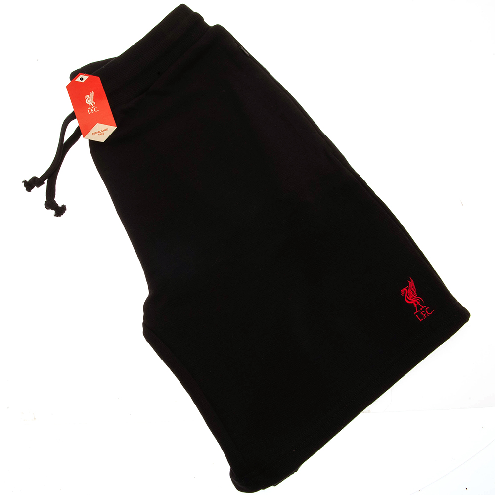 (image for) Liverpool FC Sweat Shorts Mens Black Small