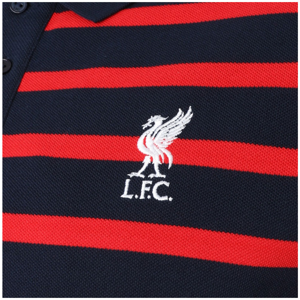 (image for) Liverpool FC Stripe Polo Mens Small
