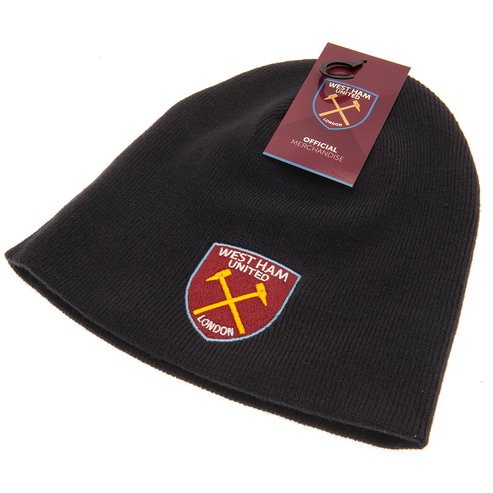 (image for) West Ham United FC Navy Beanie