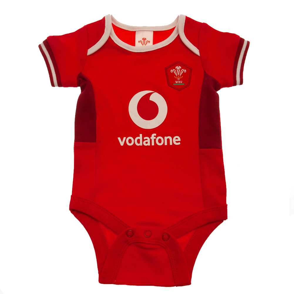 (image for) Wales RU 2 Pack Bodysuit 9/12 mths SP