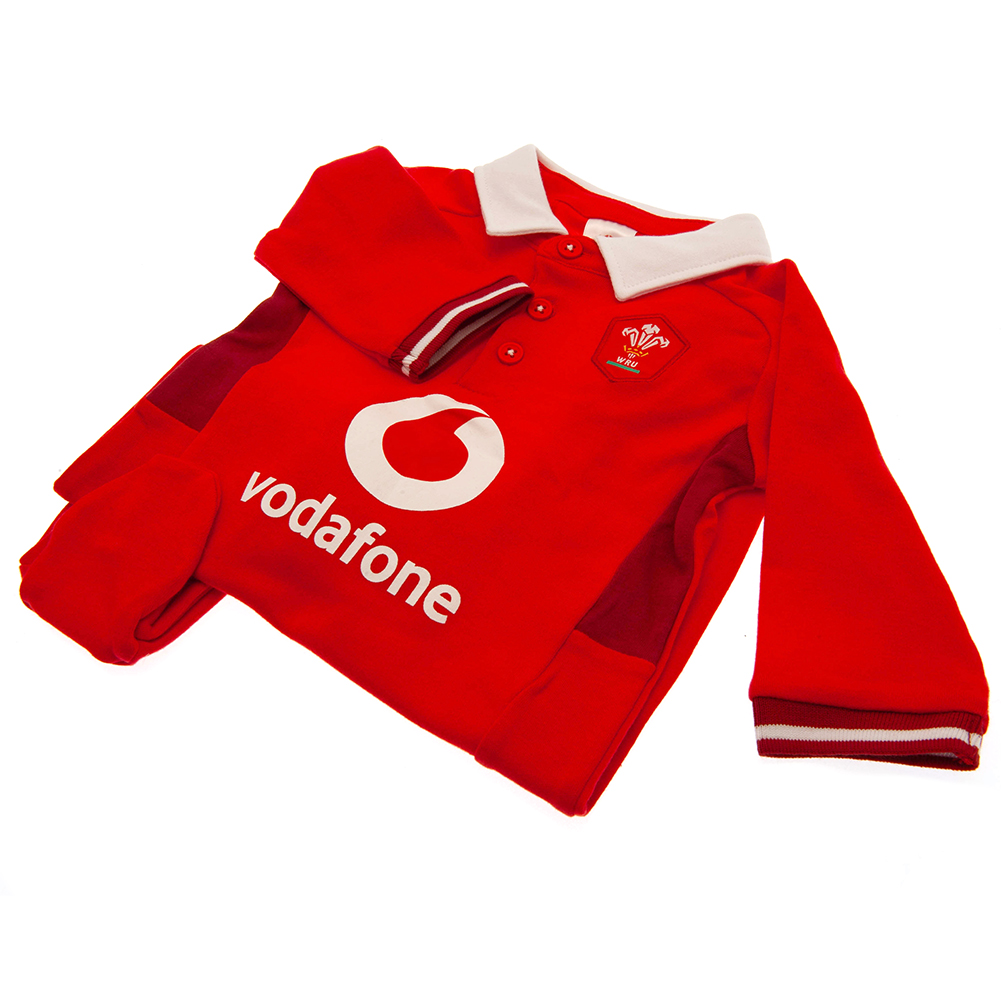 (image for) Wales RU Sleepsuit 0/3 mths SP