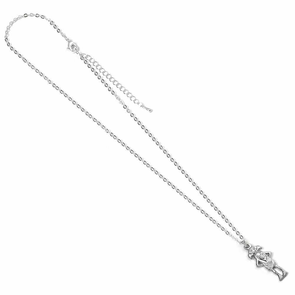 (image for) Harry Potter Silver Plated Dobby House Elf Necklace