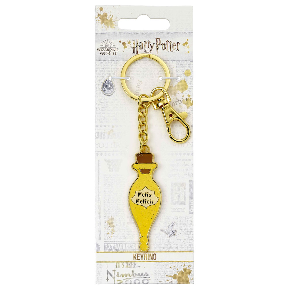 (image for) Harry Potter Charm Keyring Felix Felicis