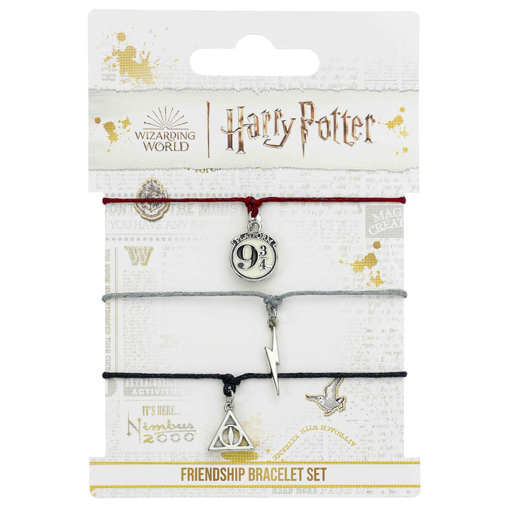 (image for) Harry Potter Deathly Hallows Friendship Bracelet Set