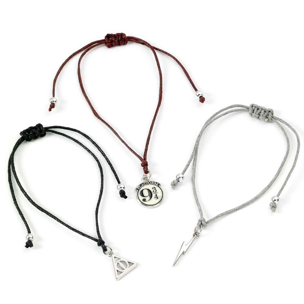 (image for) Harry Potter Deathly Hallows Friendship Bracelet Set