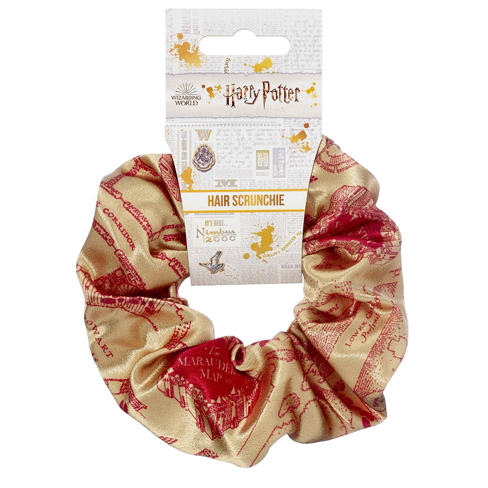 (image for) Harry Potter Marauders Map Hair Scrunchie