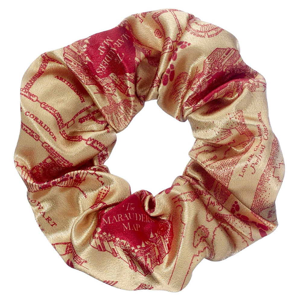 (image for) Harry Potter Marauders Map Hair Scrunchie