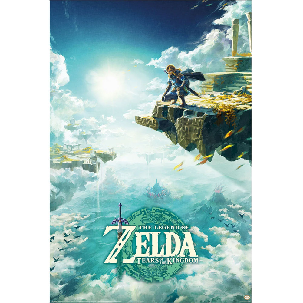 (image for) The Legend Of Zelda Poster Hyrule Skies 106