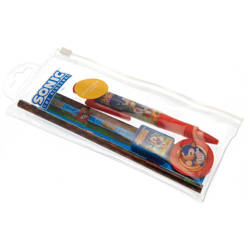 (image for) Sonic The Hedgehog 5pc Stationery Set