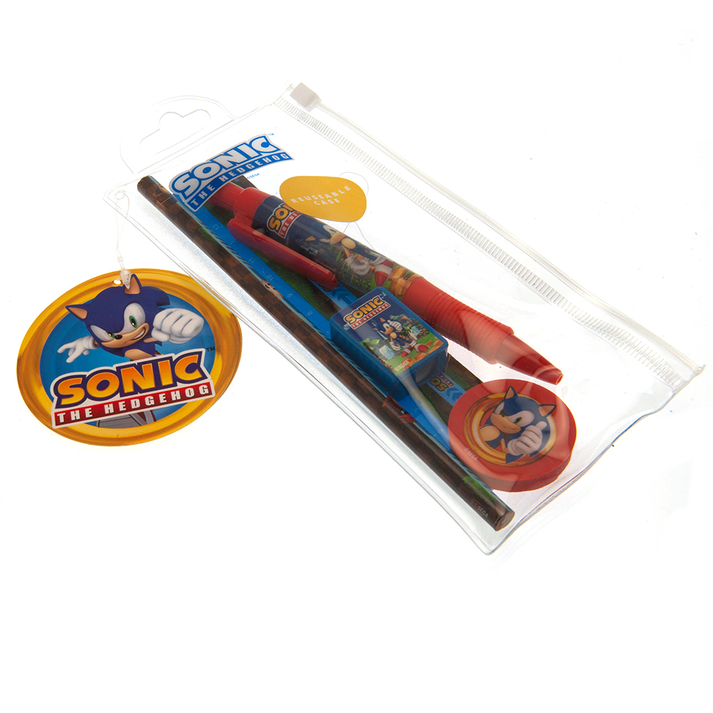 (image for) Sonic The Hedgehog 5pc Stationery Set