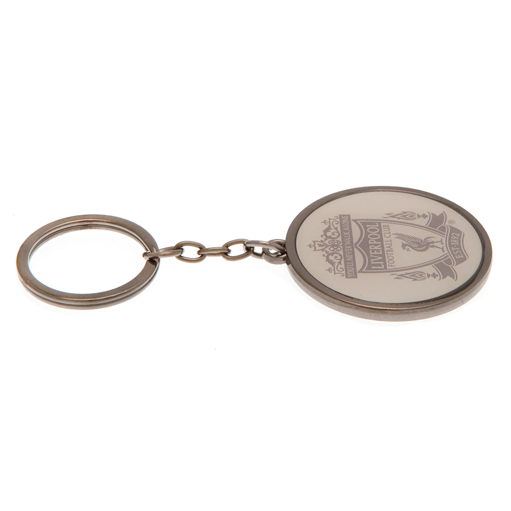 (image for) Liverpool FC Glass Crest Keyring