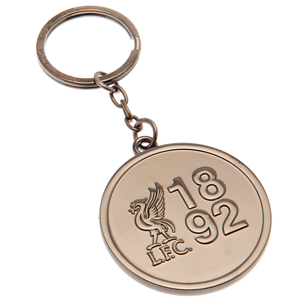 (image for) Liverpool FC Glass Crest Keyring