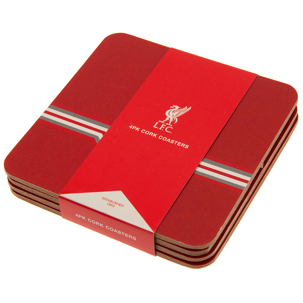 (image for) Liverpool FC 4pk Retro Coasters