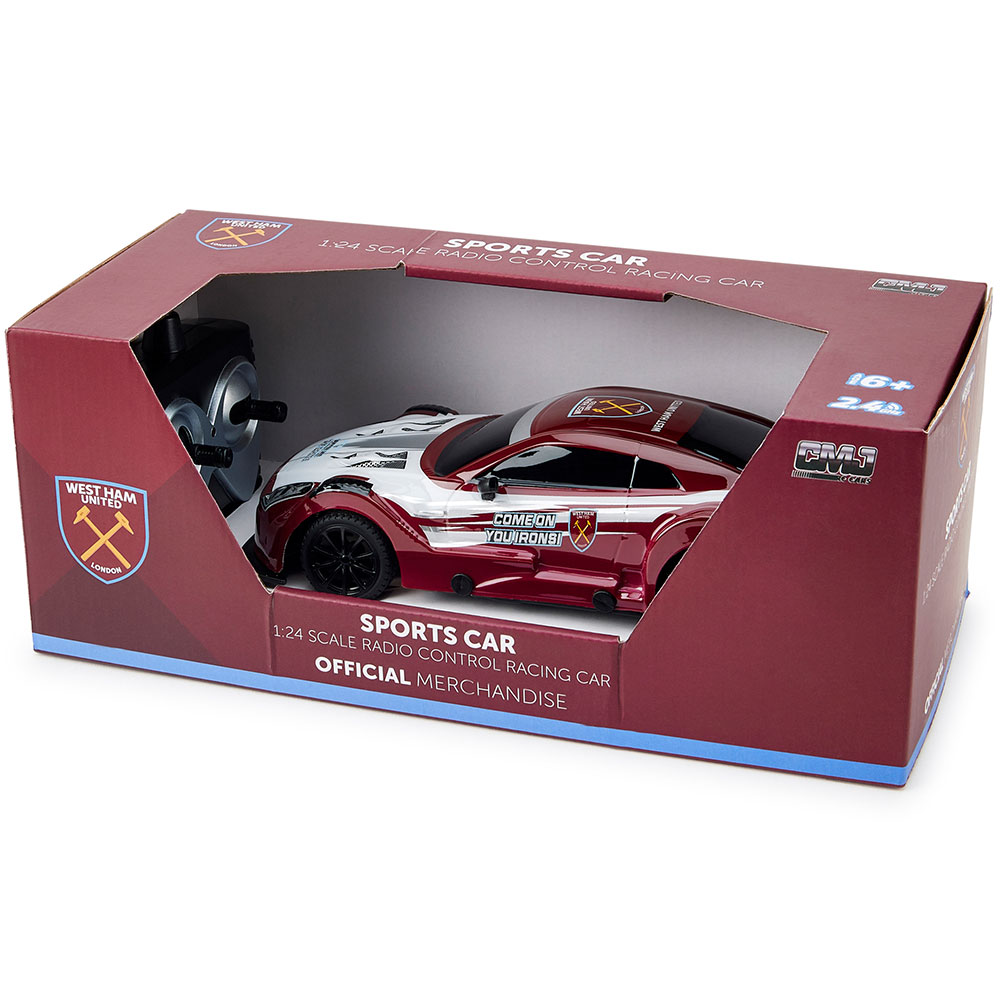 (image for) West Ham United FC Radio Control Sportscar 1:24 Scale