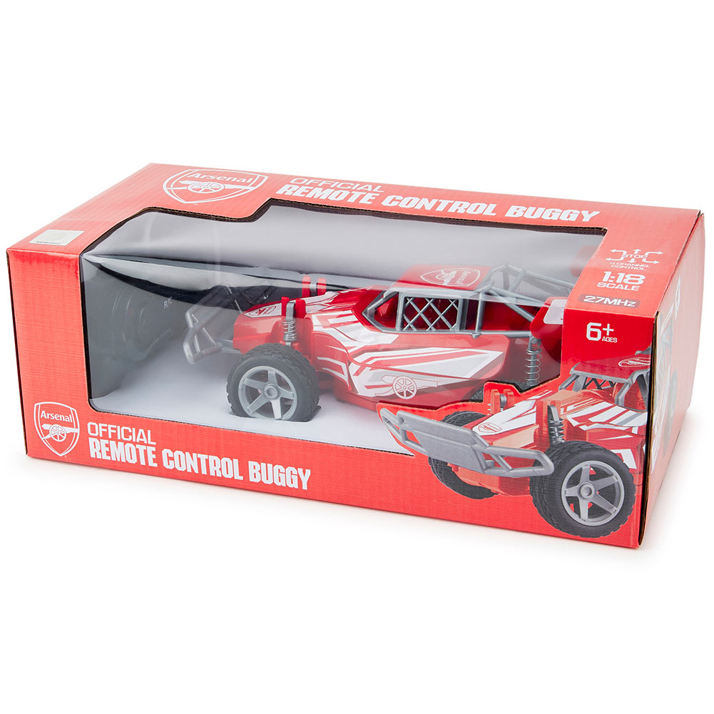 (image for) Arsenal FC Radio Control Speed Buggy 1:18 Scale