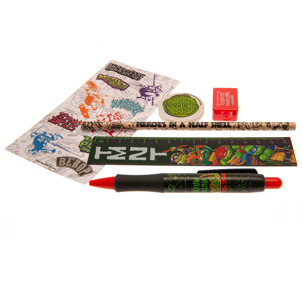 (image for) Teenage Mutant Ninja Turtles 6pc Stationery Set