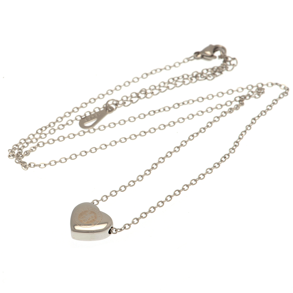 (image for) Chelsea FC Stainless Steel Heart Necklace