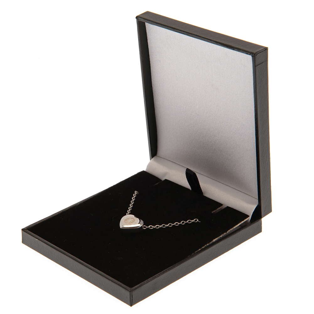 (image for) Chelsea FC Stainless Steel Heart Necklace
