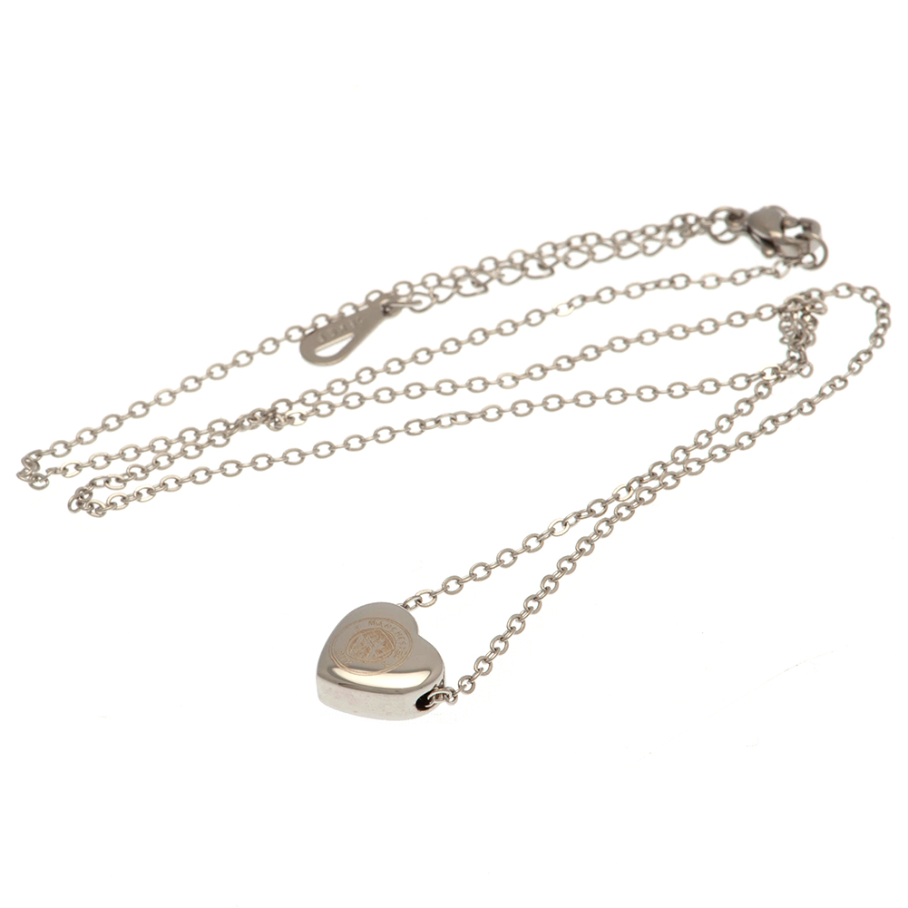 (image for) Manchester City FC Stainless Steel Heart Necklace
