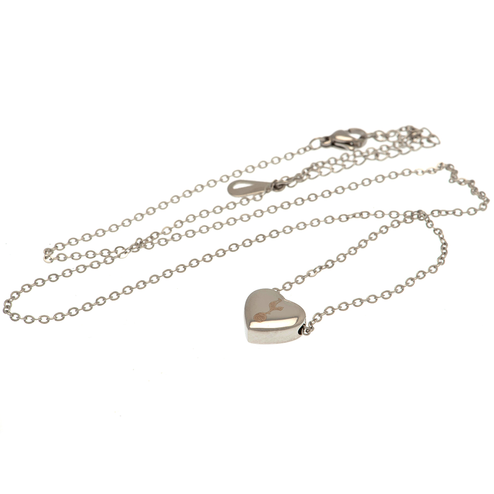 (image for) Tottenham Hotspur FC Stainless Steel Heart Necklace