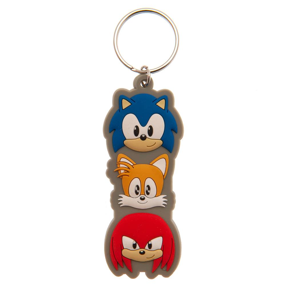 (image for) Sonic The Hedgehog Group PVC Keyring