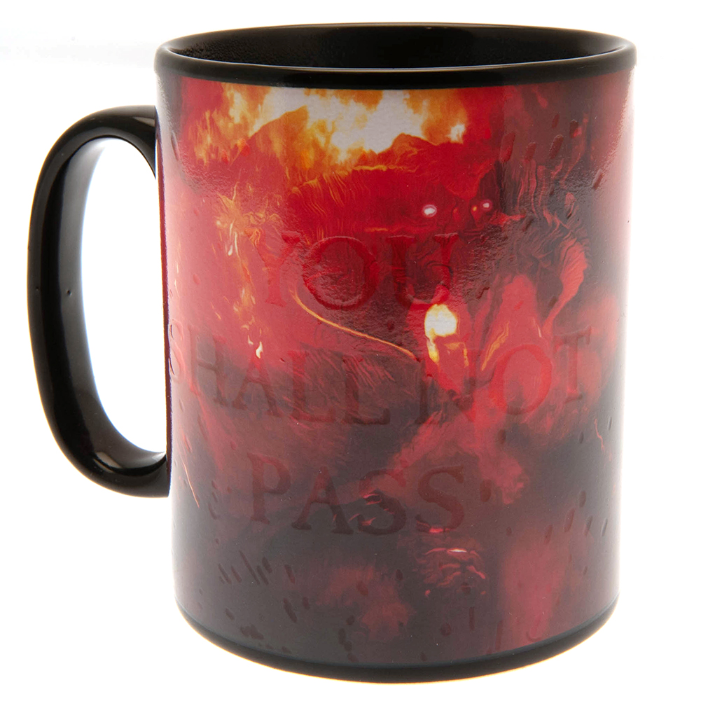 (image for) The Lord Of The Rings Heat Changing Mega Mug Shall Not Pass